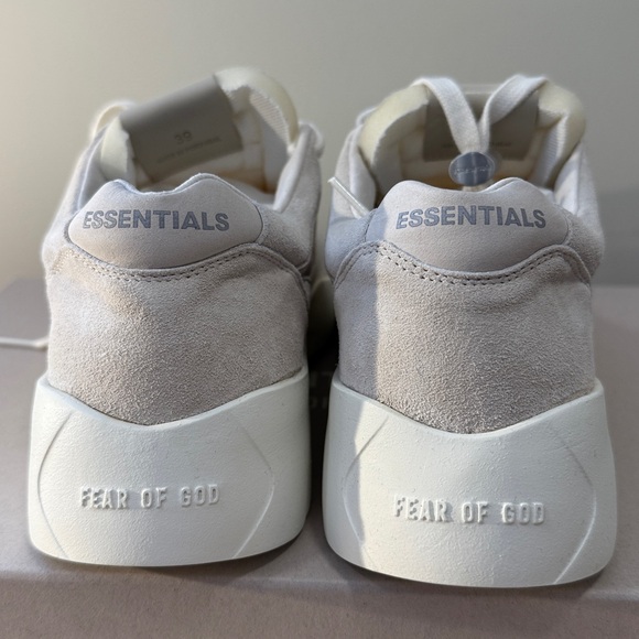 Fear of God Essentials Distance Running Sneaker in Cream - Picture 4 of 6